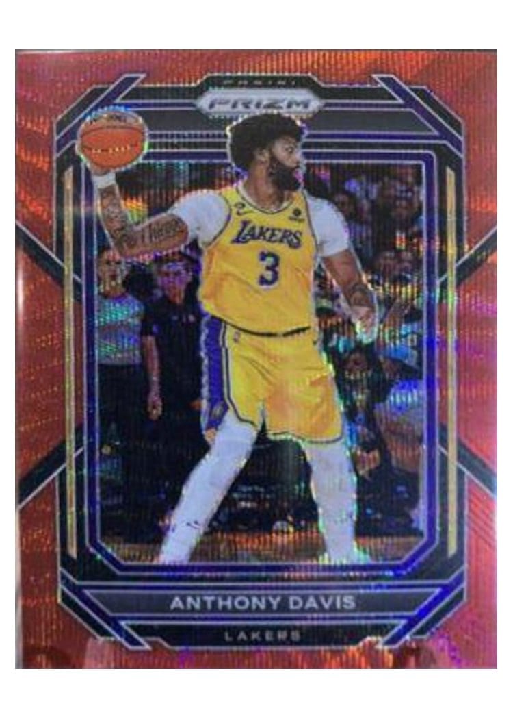 2022-23 Panini Prizm Base Set Anthony Davis #122 card
