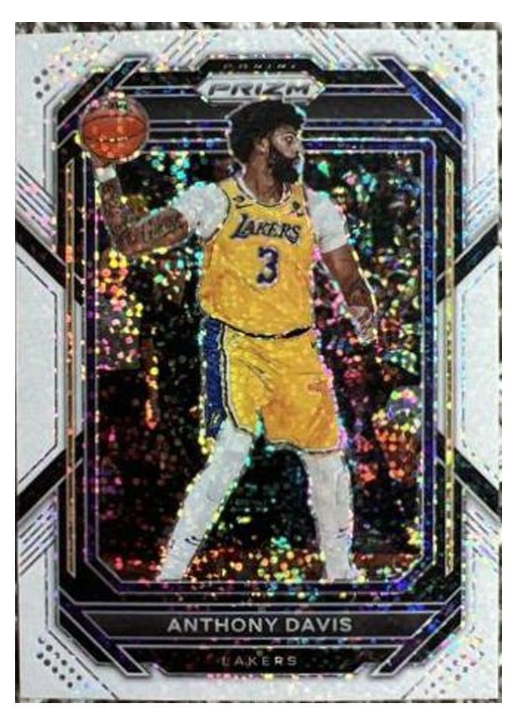2022-23 Panini Prizm Base Set Anthony Davis #122 card