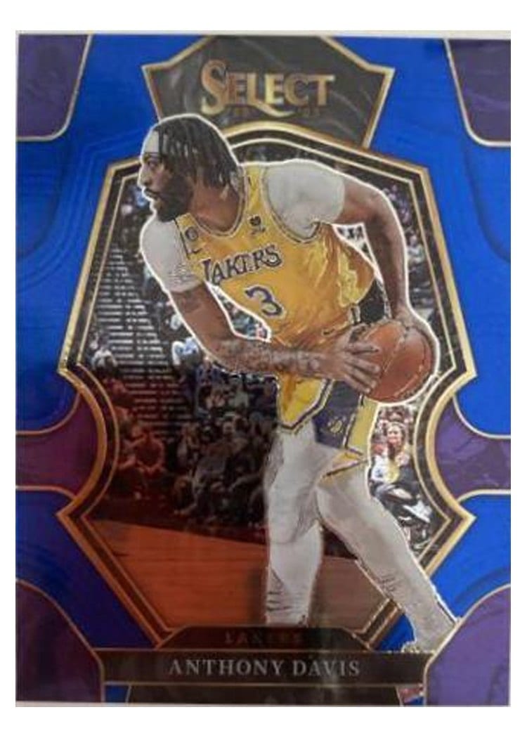2022-23 Panini Select Base Set Anthony Davis #117 card