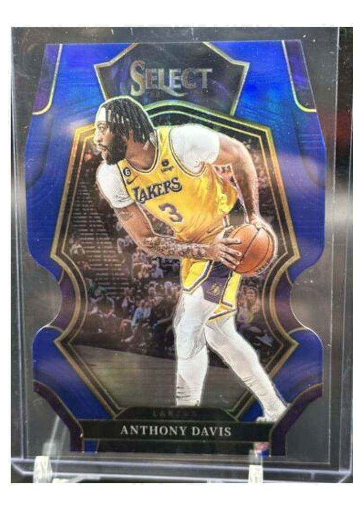 2022-23 Panini Select Base Set Anthony Davis #117 card