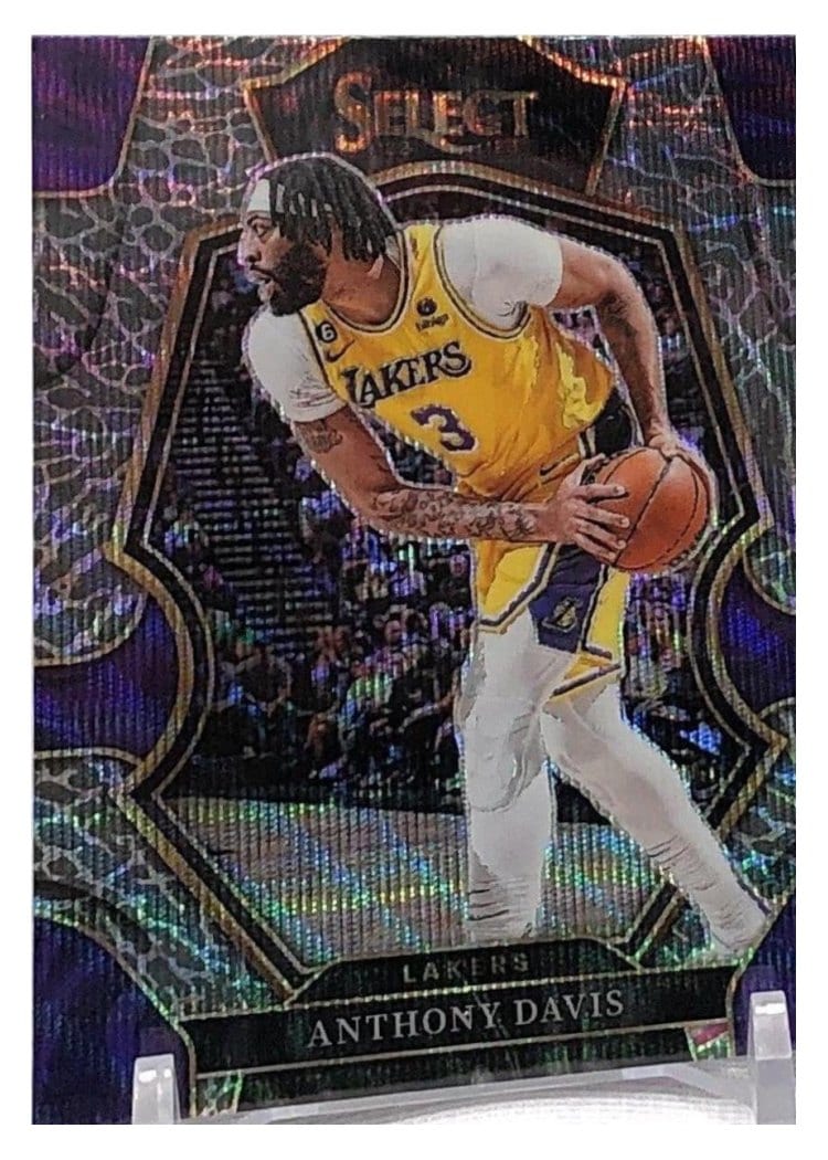 2022-23 Panini Select Base Set Anthony Davis #117 card