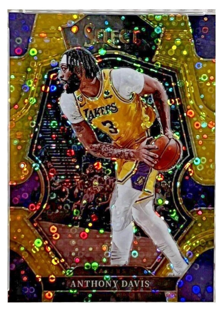 2022-23 Panini Select Base Set Anthony Davis #117 card