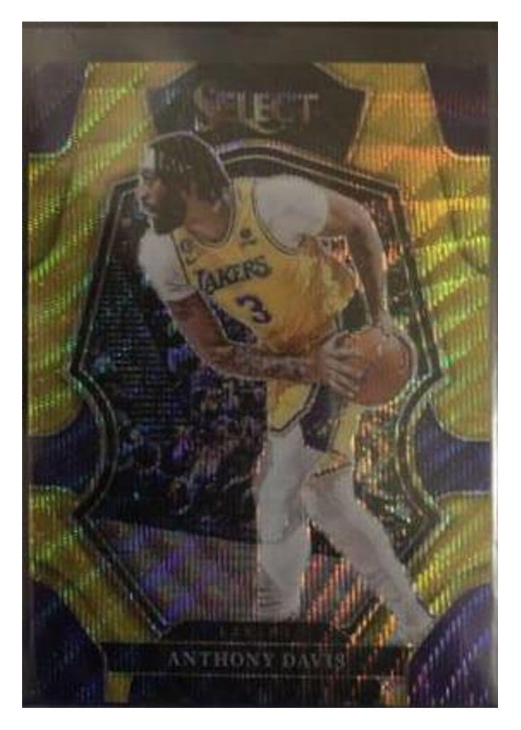 2022-23 Panini Select Base Set Anthony Davis #117 card