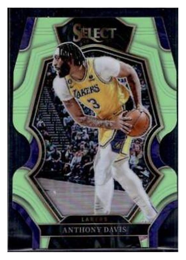 2022-23 Panini Select Base Set Anthony Davis #117 card