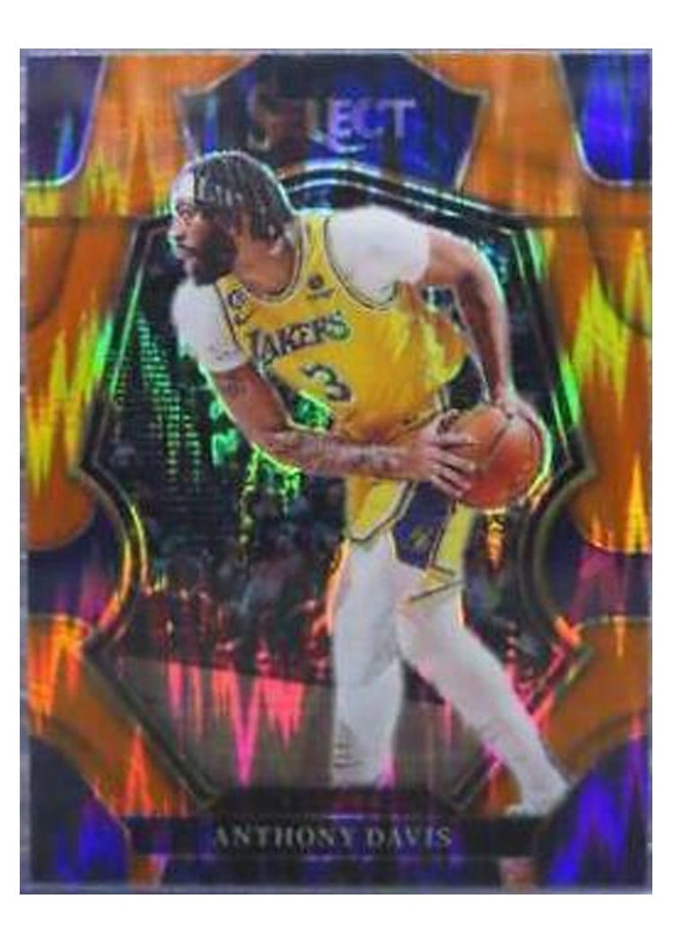 2022-23 Panini Select Base Set Anthony Davis #117 card