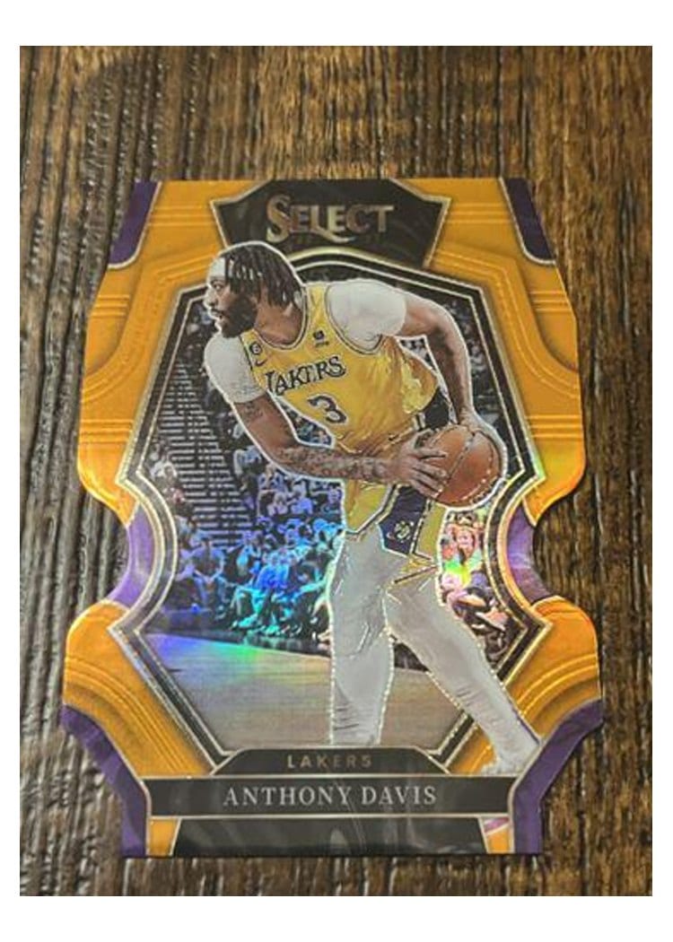 2022-23 Panini Select Base Set Anthony Davis #117 card