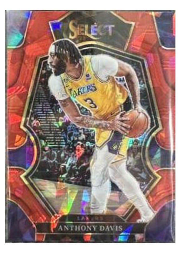 2022-23 Panini Select Base Set Anthony Davis #117 card