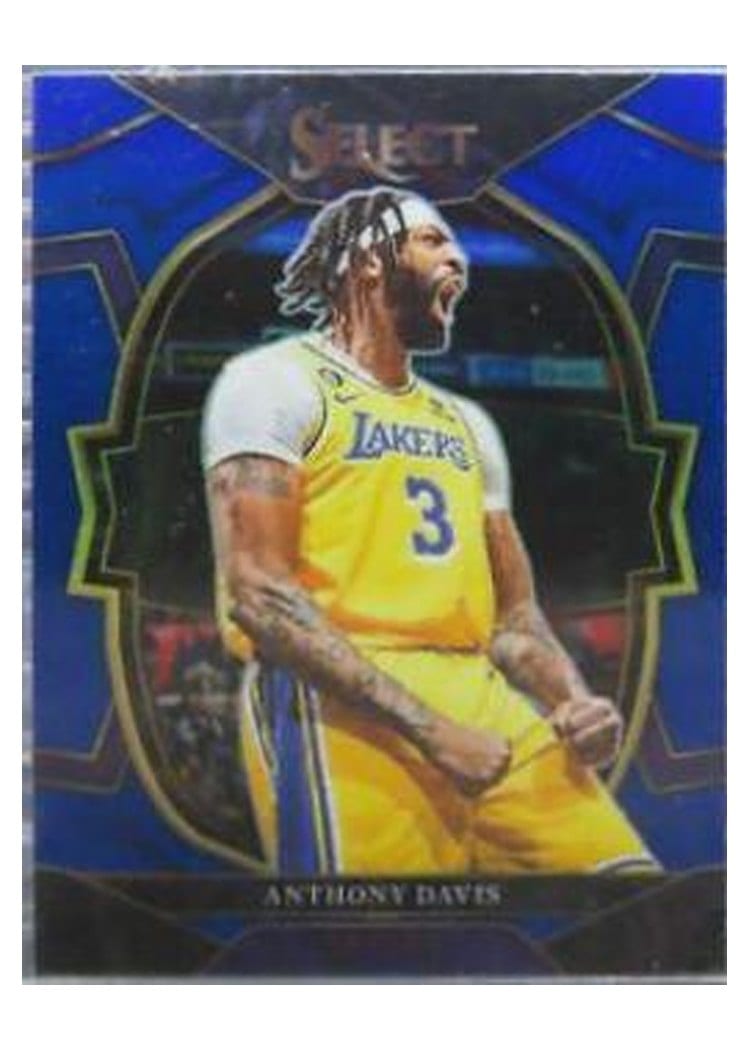 2022-23 Panini Select Base Set Anthony Davis #17 card