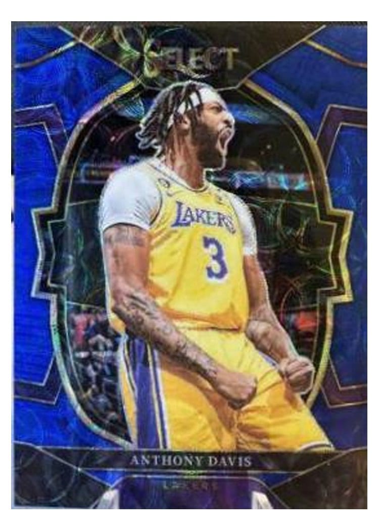 2022-23 Panini Select Base Set Anthony Davis #17 card