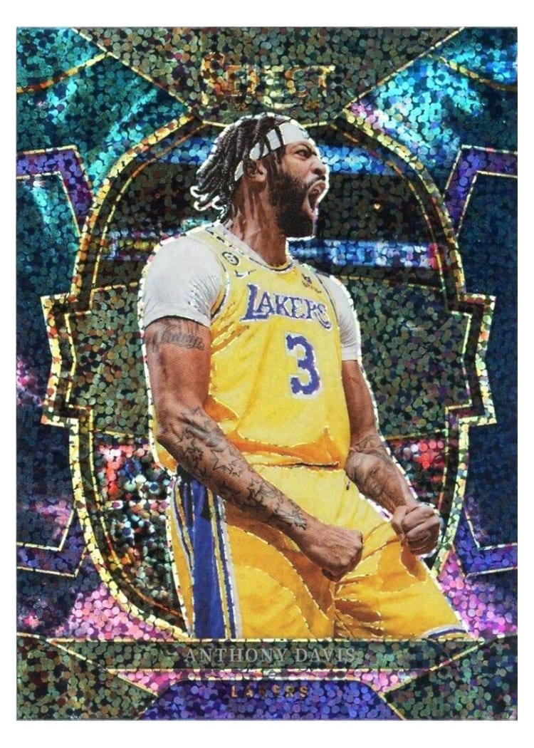 2022-23 Panini Select Base Set Anthony Davis #17 card