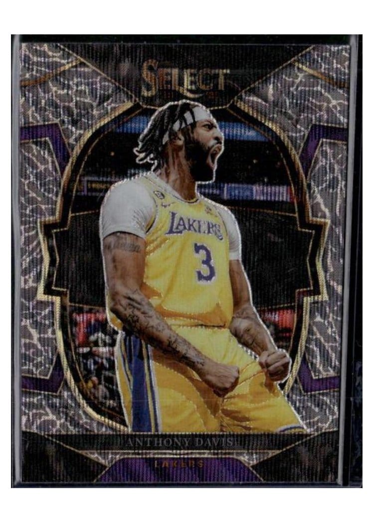 2022-23 Panini Select Base Set Anthony Davis #17 card