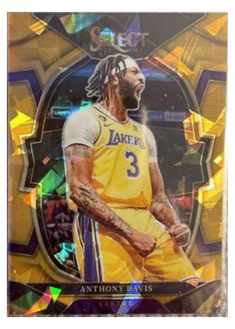 2022-23 Panini Select Base Set Anthony Davis #17 card