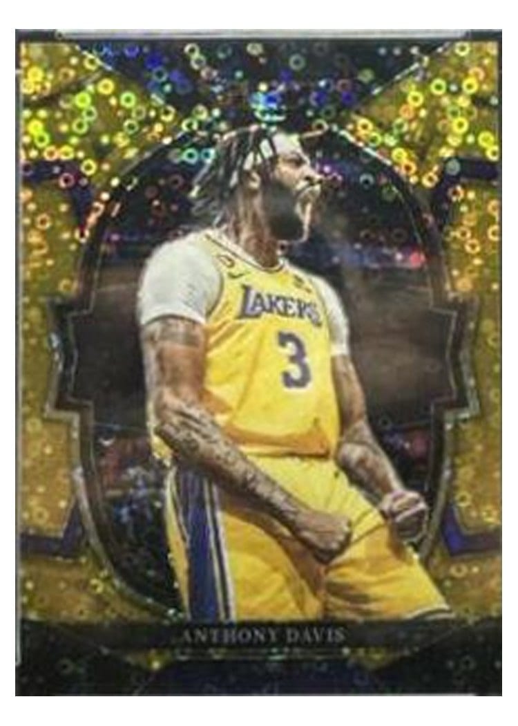 2022-23 Panini Select Base Set Anthony Davis #17 card