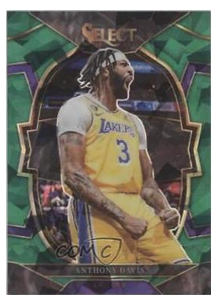 2022-23 Panini Select Base Set Anthony Davis #17 card