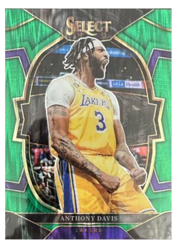 2022-23 Panini Select Base Set Anthony Davis #17 card