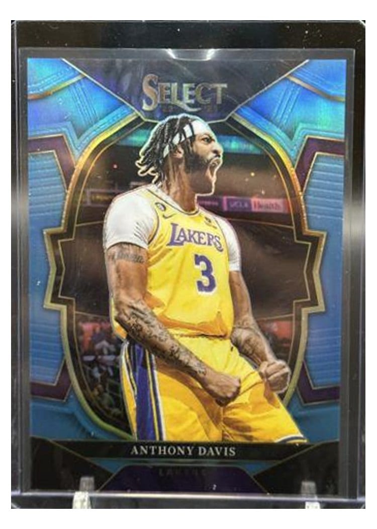 2022-23 Panini Select Base Set Anthony Davis #17 card