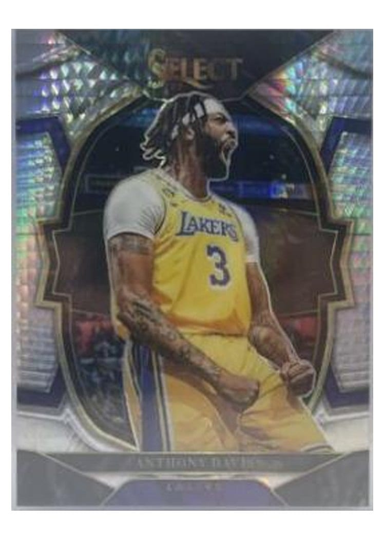 2022-23 Panini Select Base Set Anthony Davis #17 card