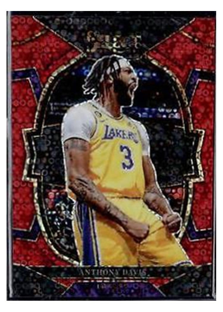 2022-23 Panini Select Base Set Anthony Davis #17 card
