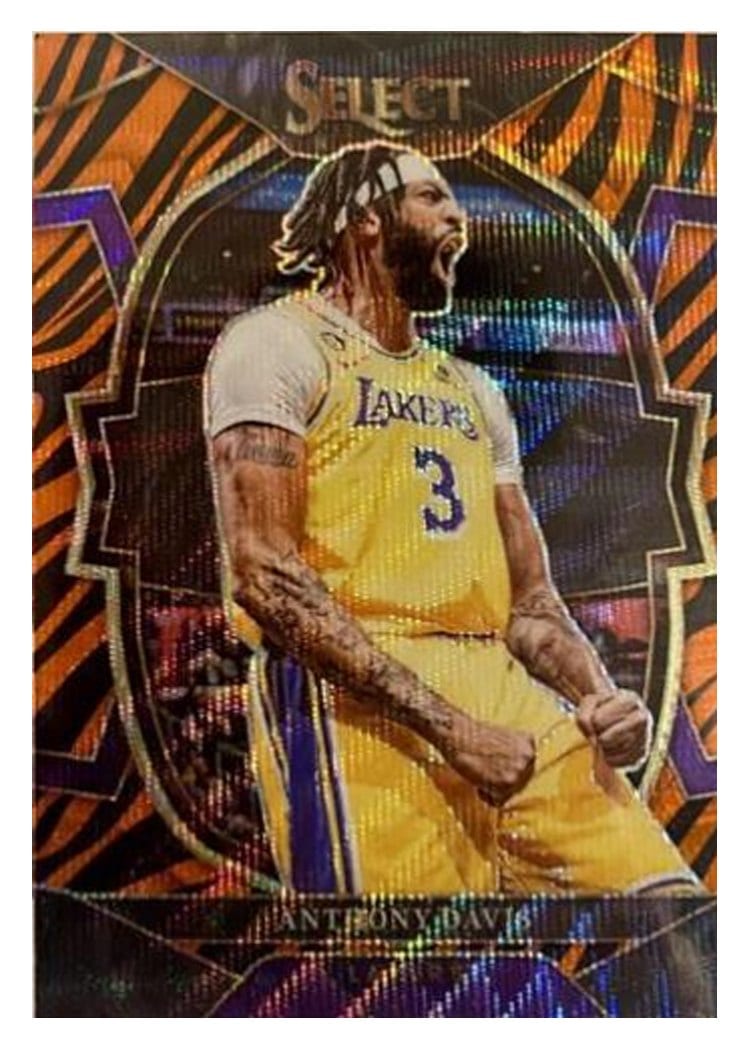 2022-23 Panini Select Base Set Anthony Davis #17 card