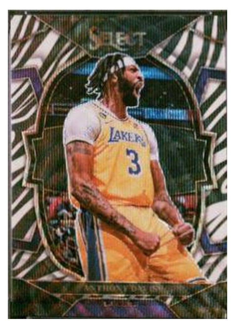 2022-23 Panini Select Base Set Anthony Davis #17 card