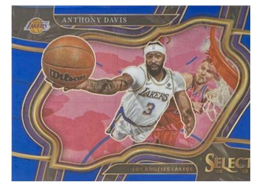 2022-23 Panini Select Base Set Anthony Davis #217 card