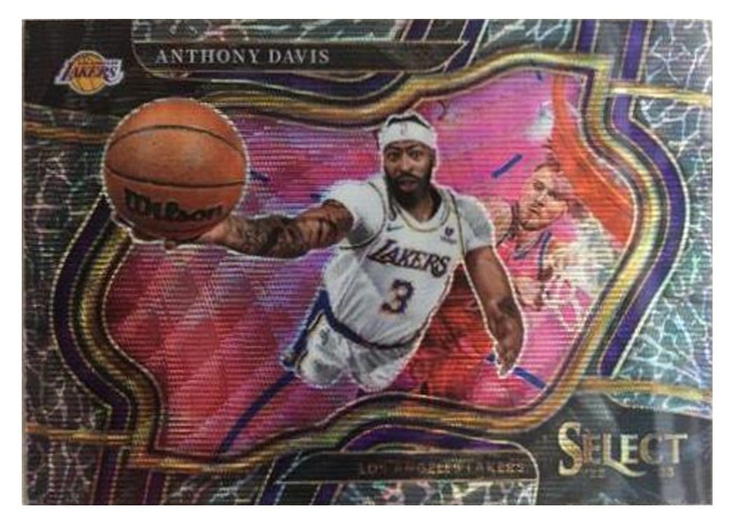 2022-23 Panini Select Base Set Anthony Davis #217 card