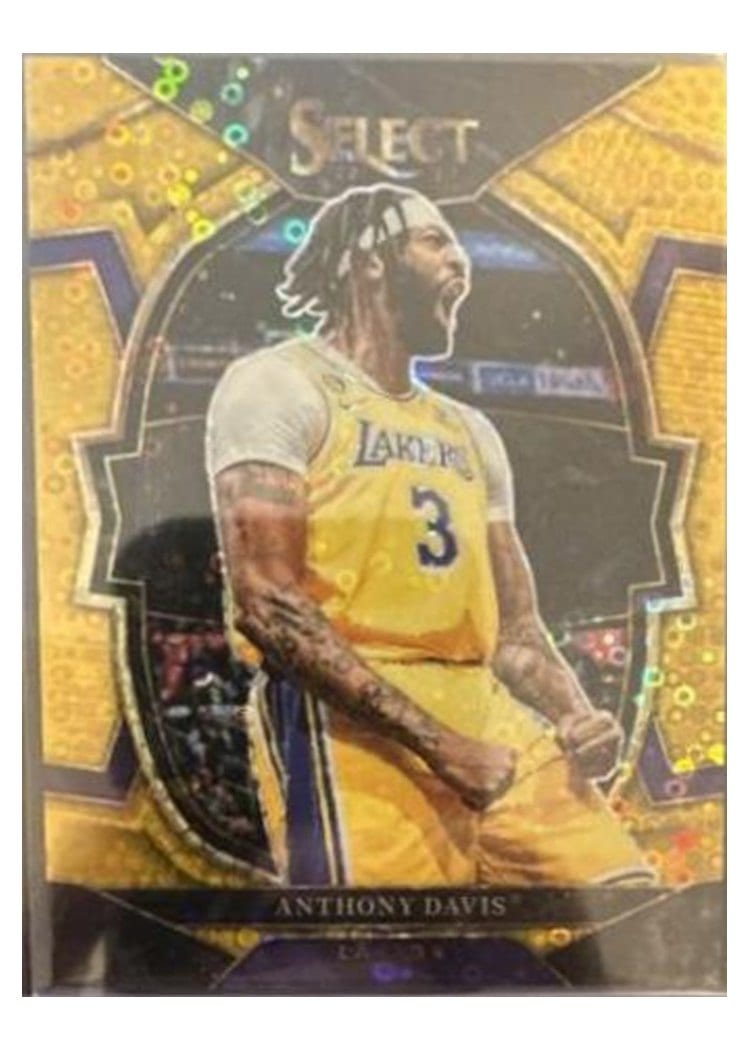 2022-23 Panini Select Base Set Anthony Davis #217 card