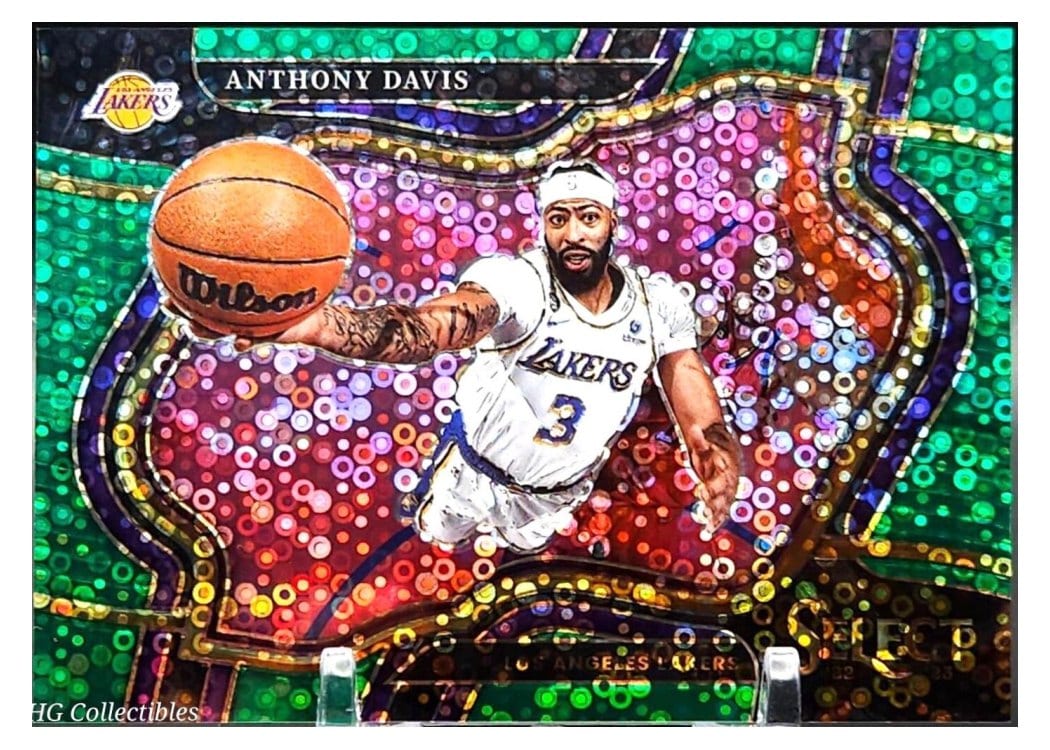 2022-23 Panini Select Base Set Anthony Davis #217 card