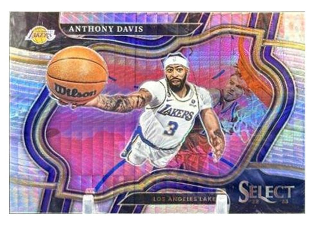 2022-23 Panini Select Base Set Anthony Davis #217 card