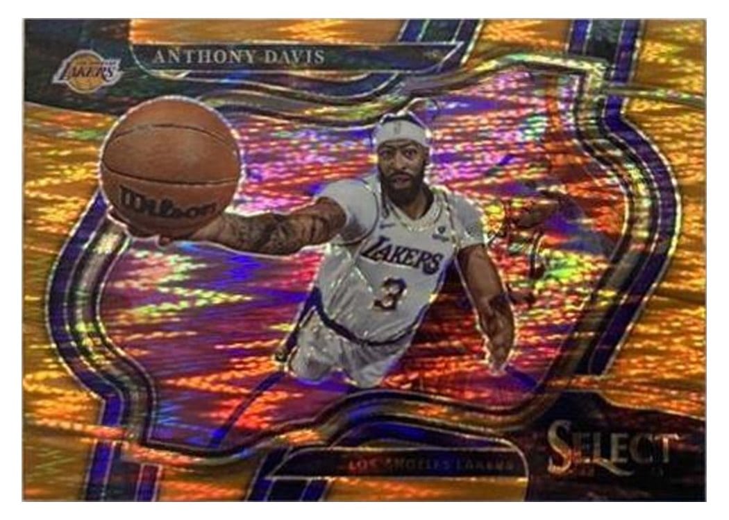 2022-23 Panini Select Base Set Anthony Davis #217 card