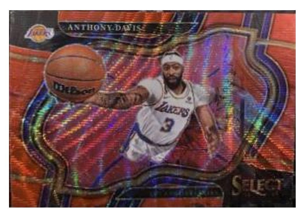2022-23 Panini Select Base Set Anthony Davis #217 card