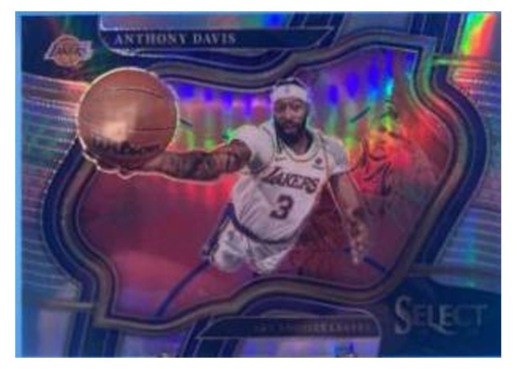 2022-23 Panini Select Base Set Anthony Davis #217 card