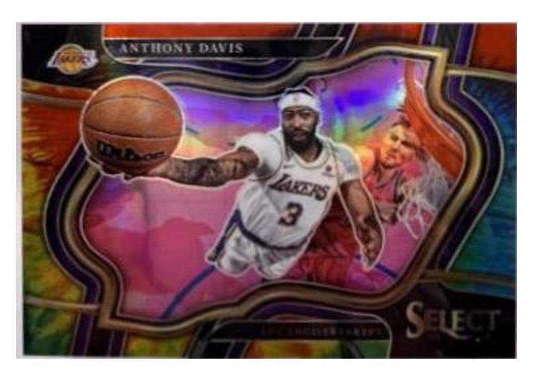 2022-23 Panini Select Base Set Anthony Davis #217 card