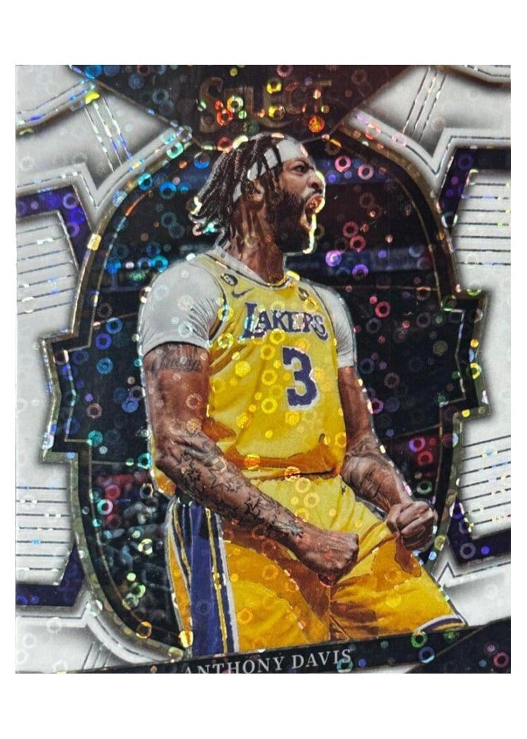 2022-23 Panini Select Base Set Anthony Davis #217 card