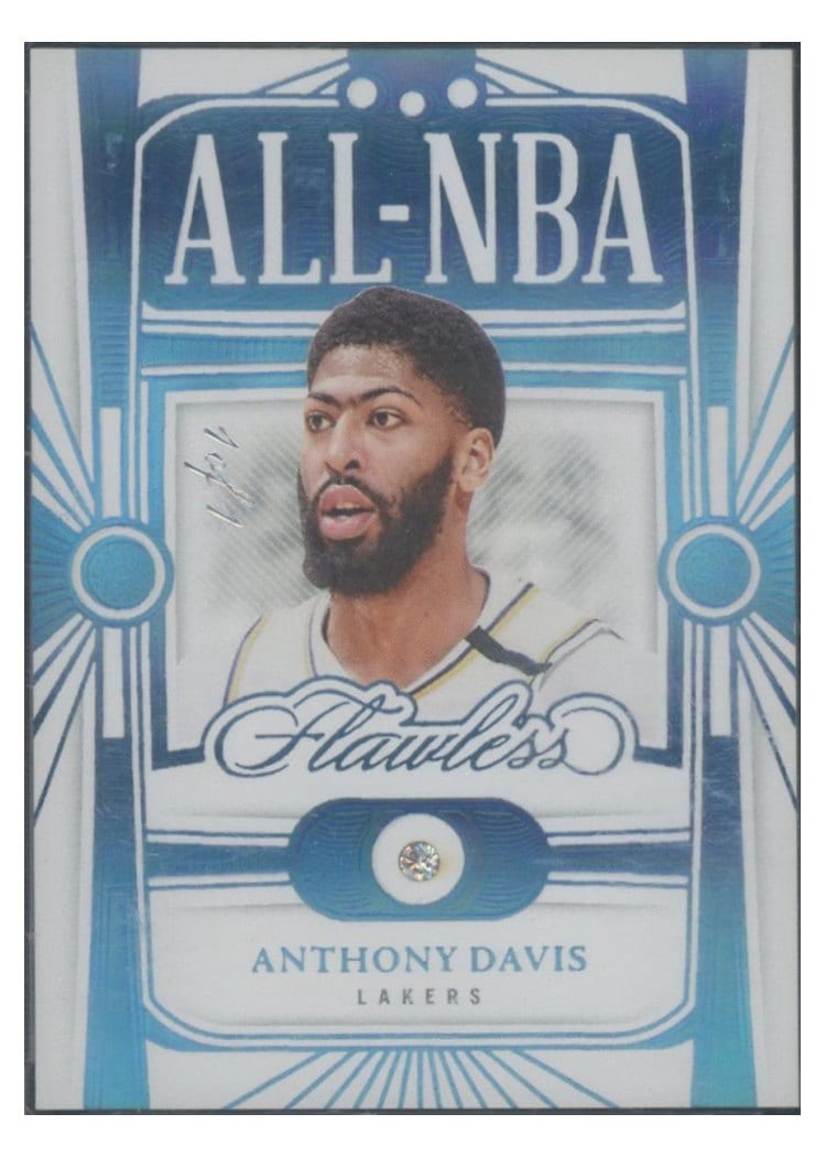 2023-24 Panini Flawless All-NBA Anthony Davis #176 card