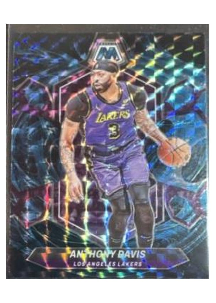 2023-24 Panini Mosaic Base Set Anthony Davis #73 card