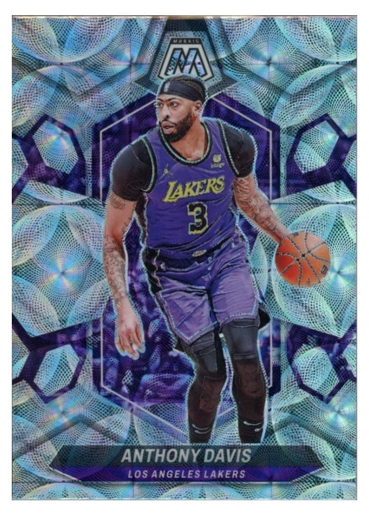 2023-24 Panini Mosaic Base Set Anthony Davis #73 card