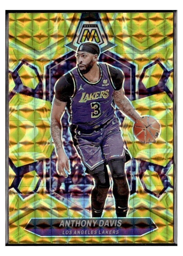 2023-24 Panini Mosaic Base Set Anthony Davis #73 card
