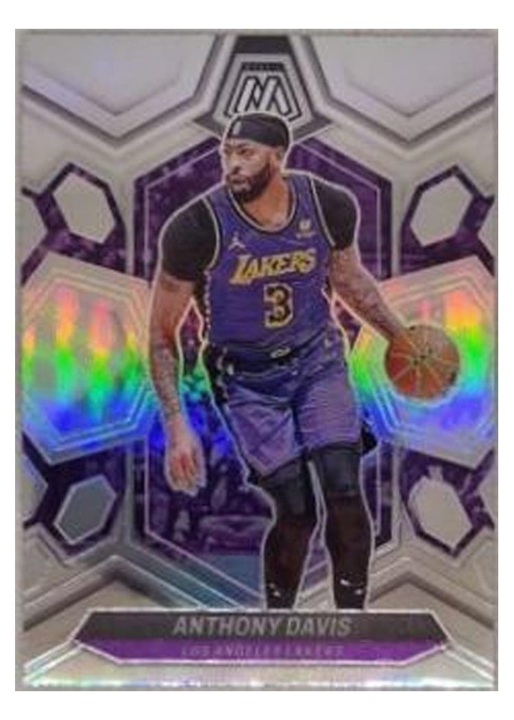 2023-24 Panini Mosaic Base Set Anthony Davis #73 card