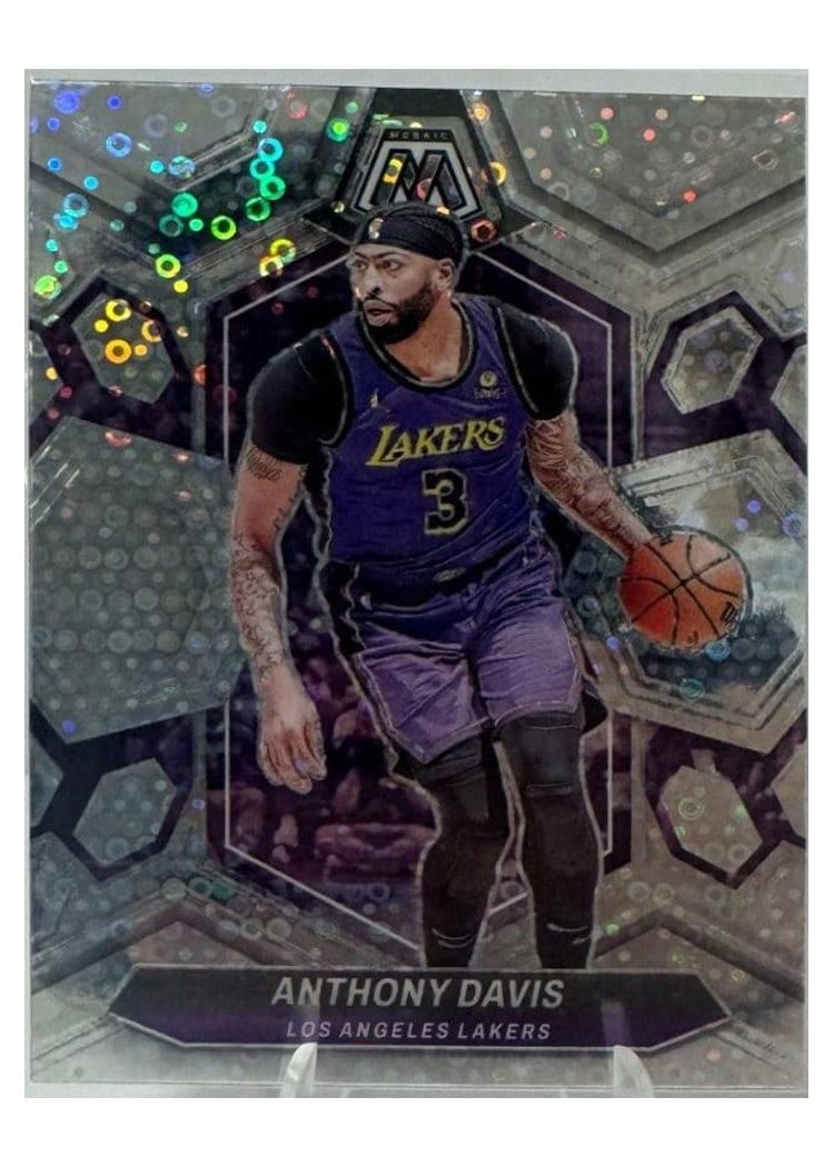2023-24 Panini Mosaic Base Set Anthony Davis #73 card