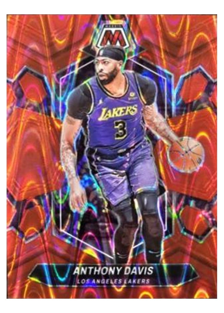 2023-24 Panini Mosaic Base Set Anthony Davis #73 card