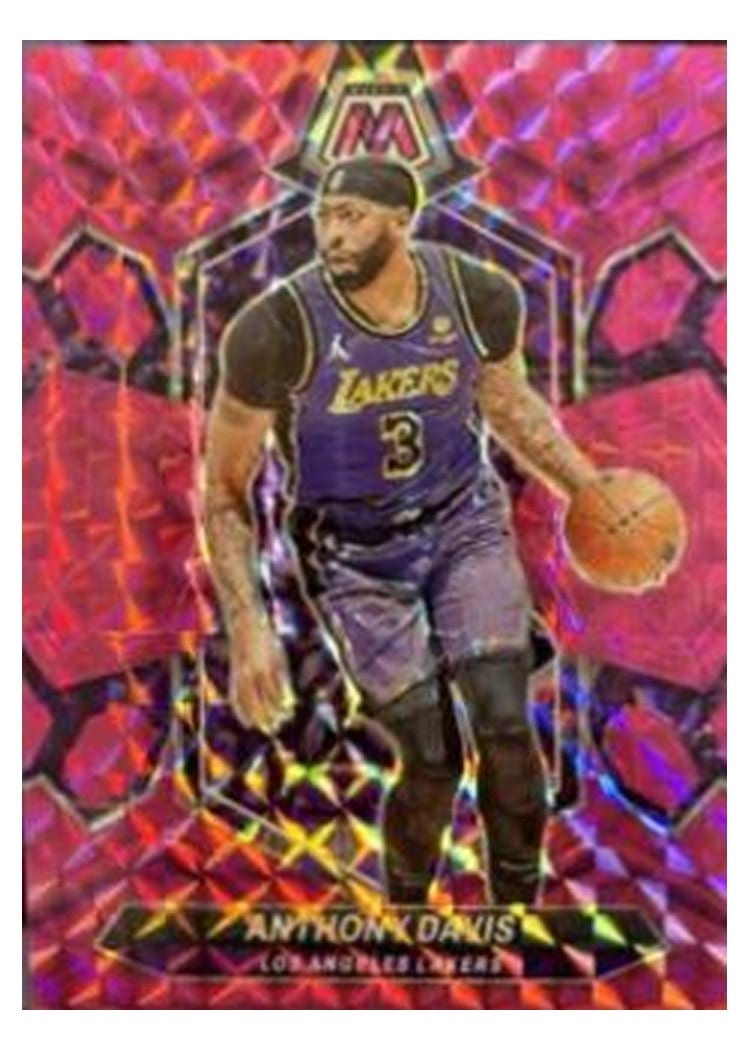 2023-24 Panini Mosaic Base Set Anthony Davis #73 card