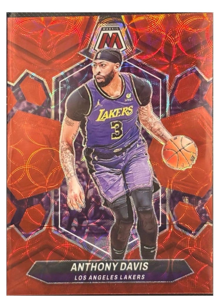 2023-24 Panini Mosaic Base Set Anthony Davis #73 card