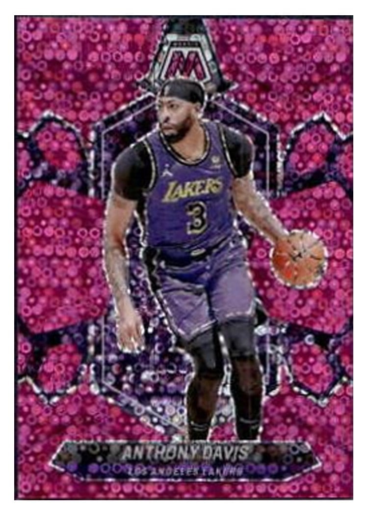 2023-24 Panini Mosaic Base Set Anthony Davis #73 card