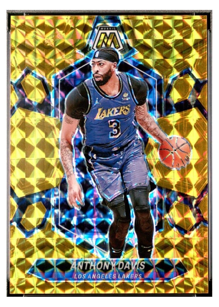 2023-24 Panini Mosaic Base Set Anthony Davis #73 card