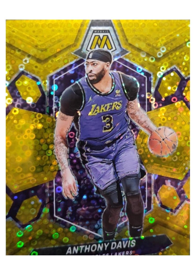 2023-24 Panini Mosaic Base Set Anthony Davis #73 card