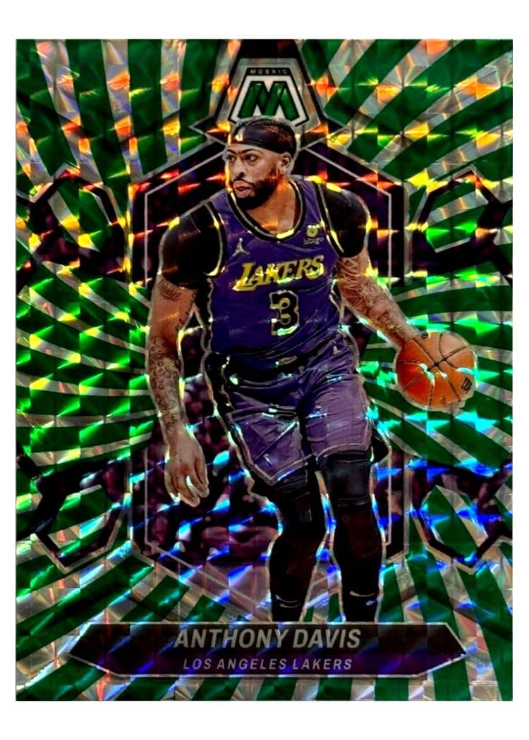 2023-24 Panini Mosaic Base Set Anthony Davis #73 card