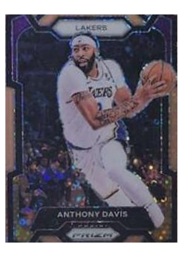 2023-24 Panini Prizm Base Set Anthony Davis #94 card