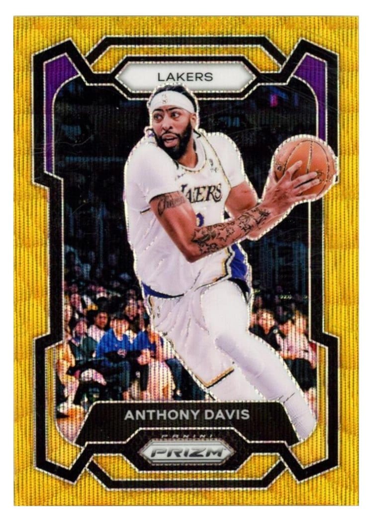 2023-24 Panini Prizm Base Set Anthony Davis #94 card