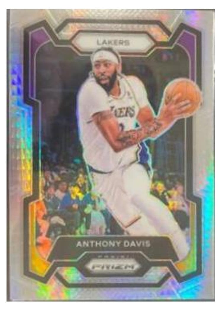 2023-24 Panini Prizm Base Set Anthony Davis #94 card